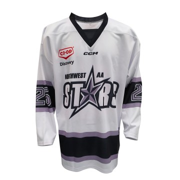 Custom Adult and Youth Ice Hockey Jerseys Full Sublimation New Design White Breathable Ice Hockey Jersey