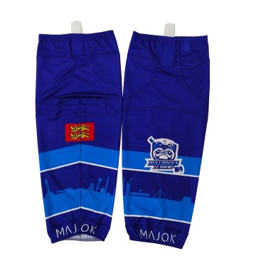 HAC Le Havre Bulldogs Official Team Hockey Socks – Pro-Grade Performance Socks with City Skyline Graphic
