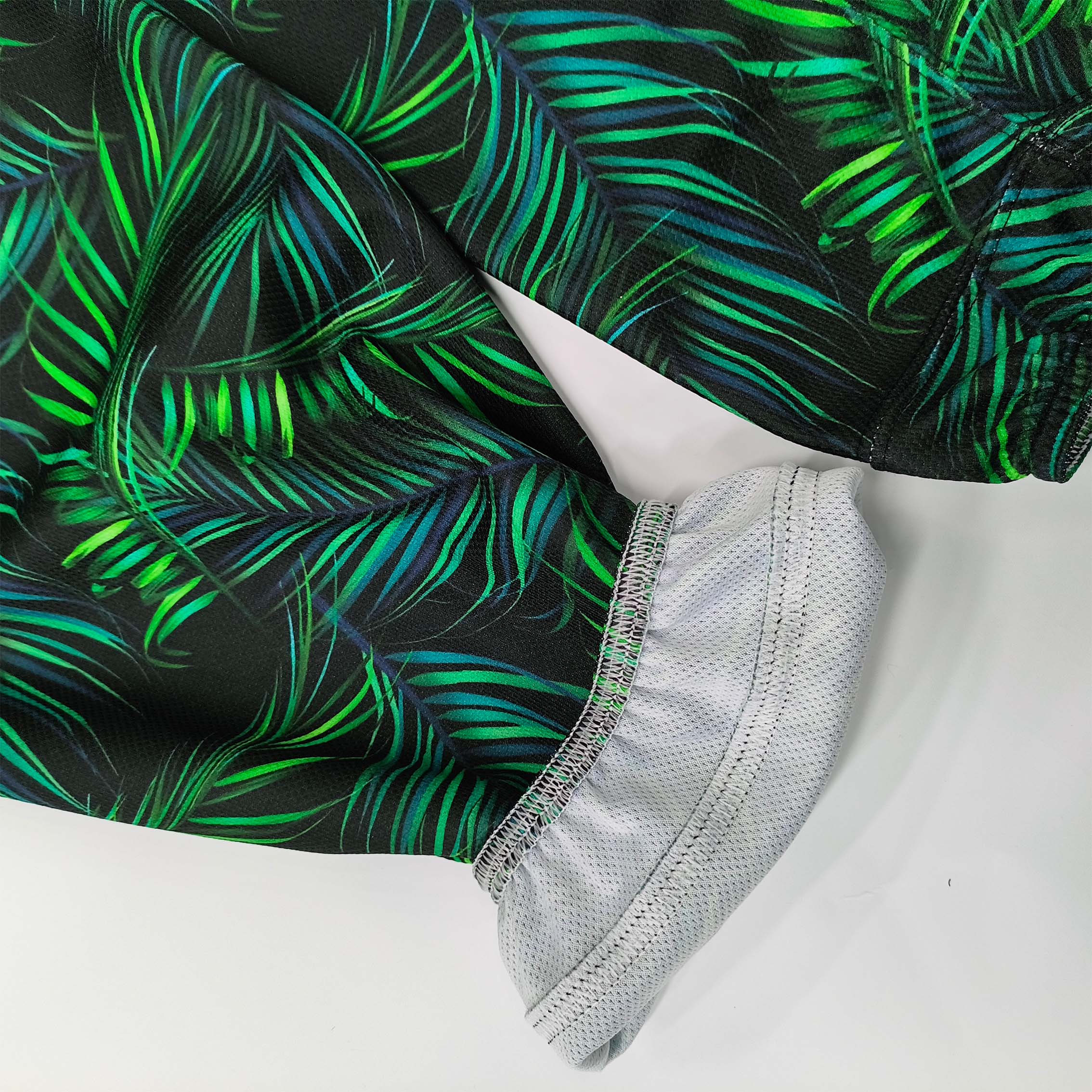 Chaussettes de hockey vert foncé (4)