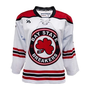 Custom Clover Logo Ice Hockey Jersey Lace Neck Full Sublimation Printing Jerseys