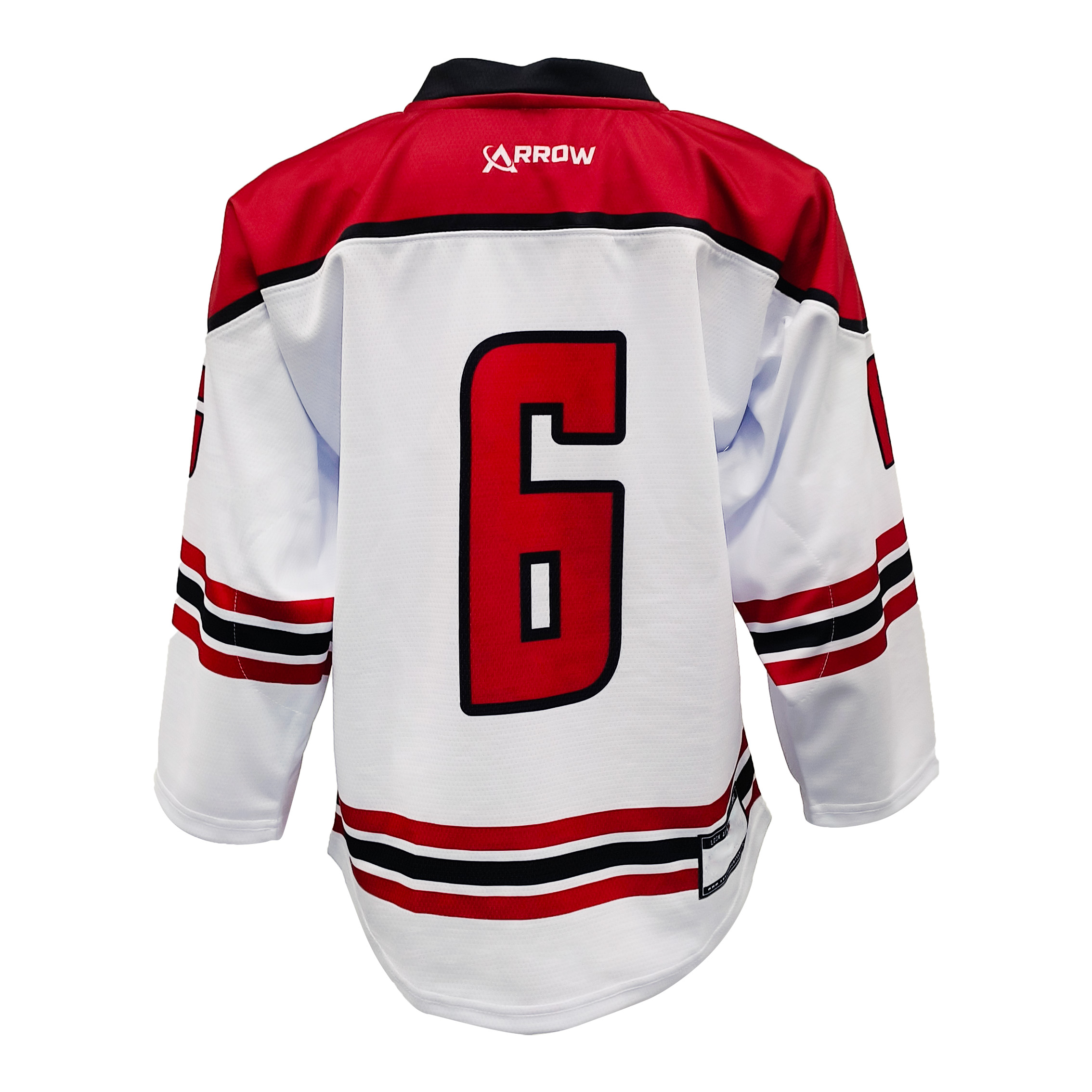 Custom Clover Logo jääkiekko Jersey pitsi kaula täysi sublimaatio tulostus pelipaidat