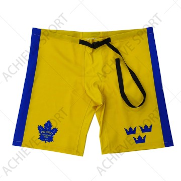 Custom Sublimated Hockey Shorts with Adjustable Waist System