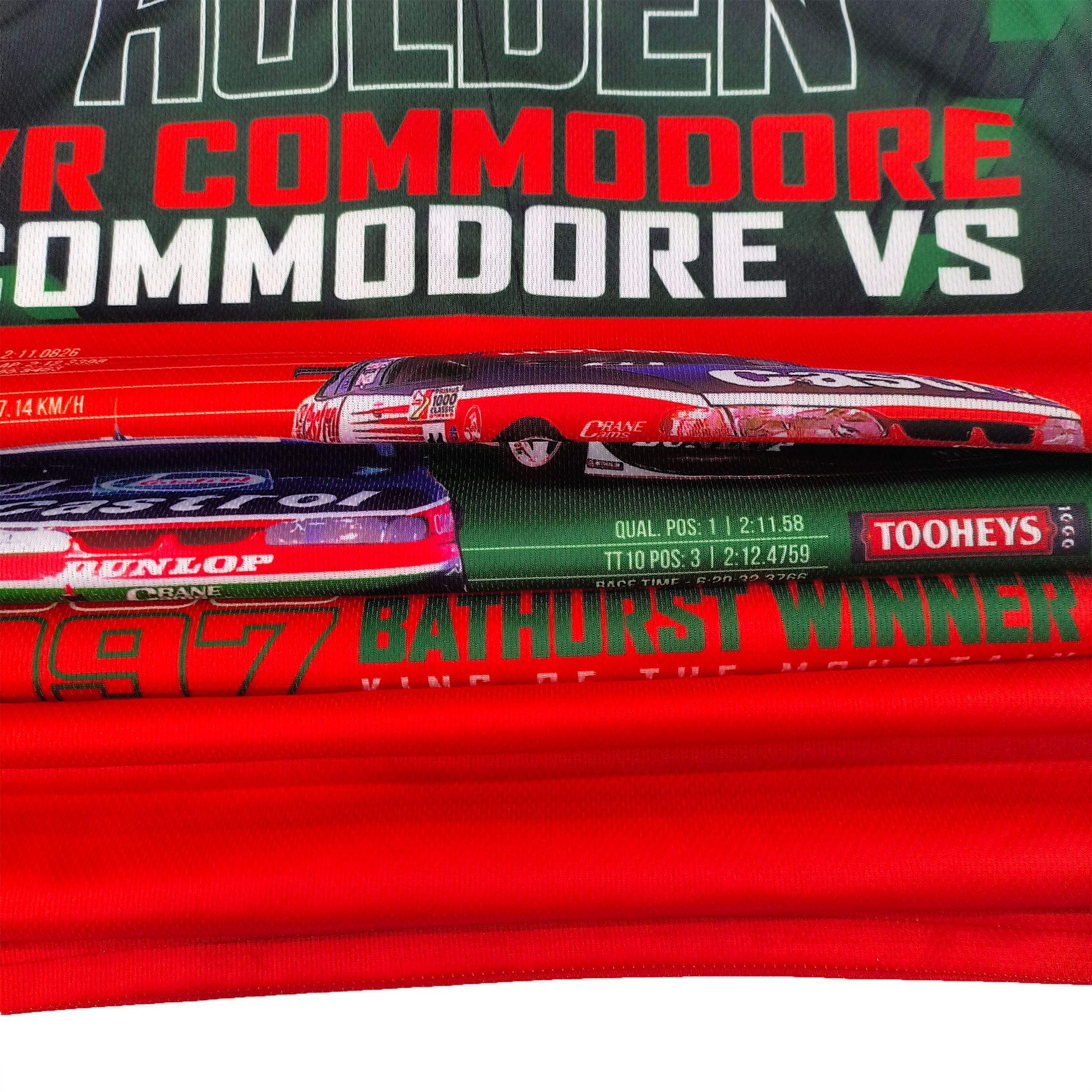 Voiture de course Polo verte et rouge (13)