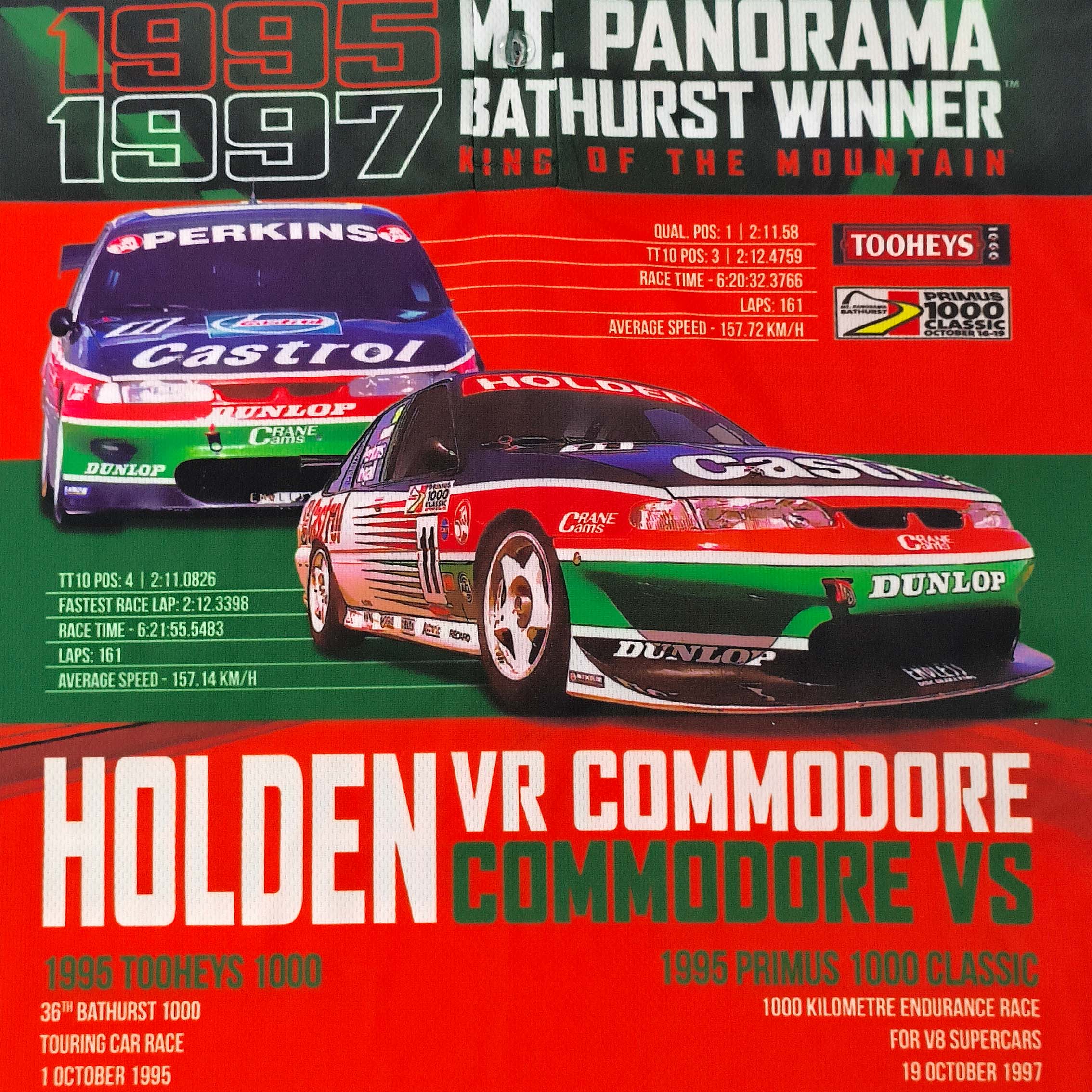 Voiture de course Polo verte et rouge (8)