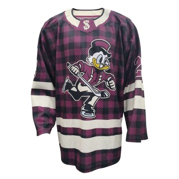 Custom Red Grid Ice Hockey Jerseys Heat Transfer American Retro Style Team Hockey Jerseys