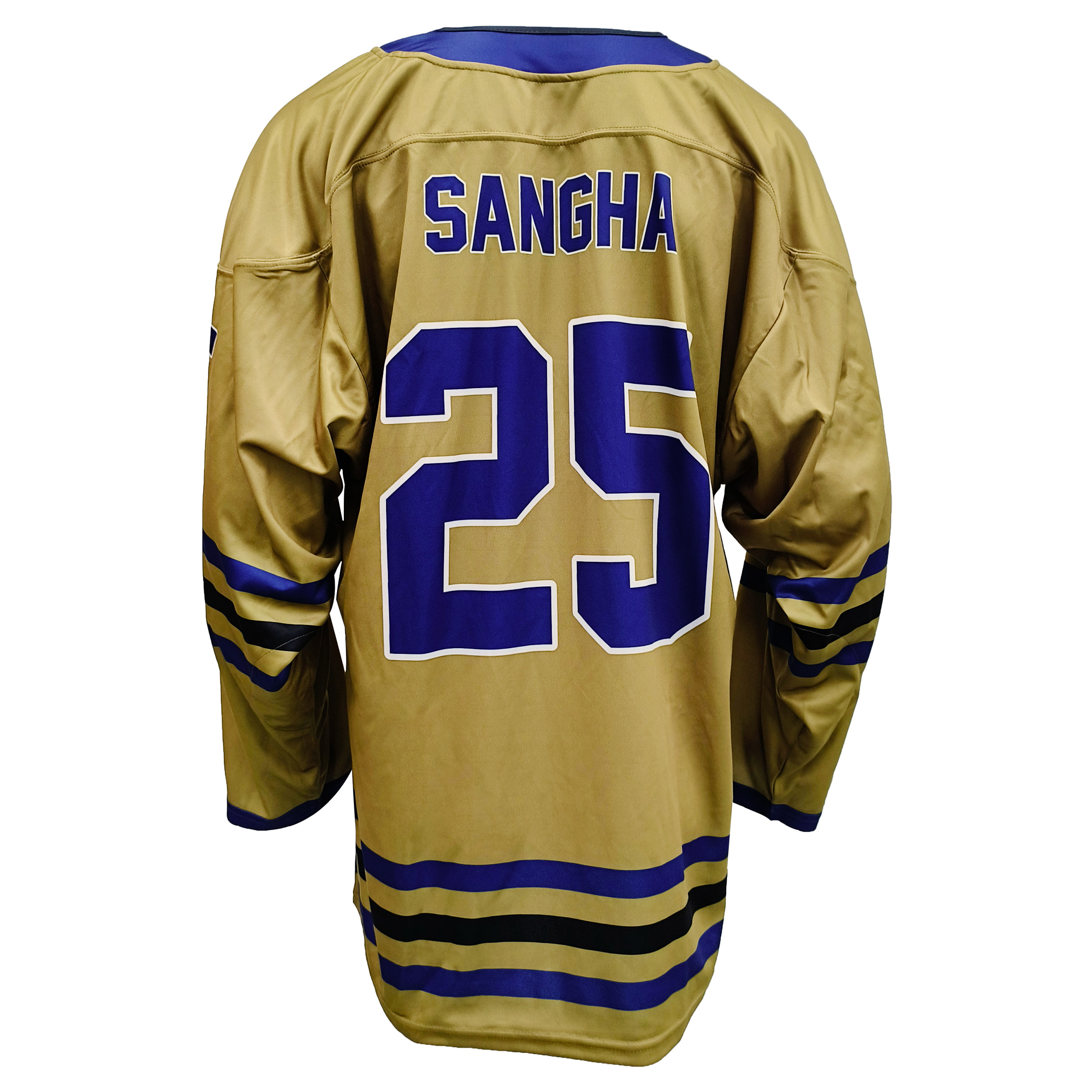 Kangaroos Legacy Gold Custom Sublimated Ice Hockey Jersey – Retro Ice Collection
