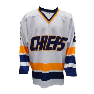 Custom Victory Stripe V-Neck Full Sublimation Printing Hockey Jersey