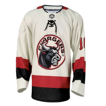 Vintage Bull Lace-up Custom Sublimated Ice  Hockey Jersey – Built for the Battle