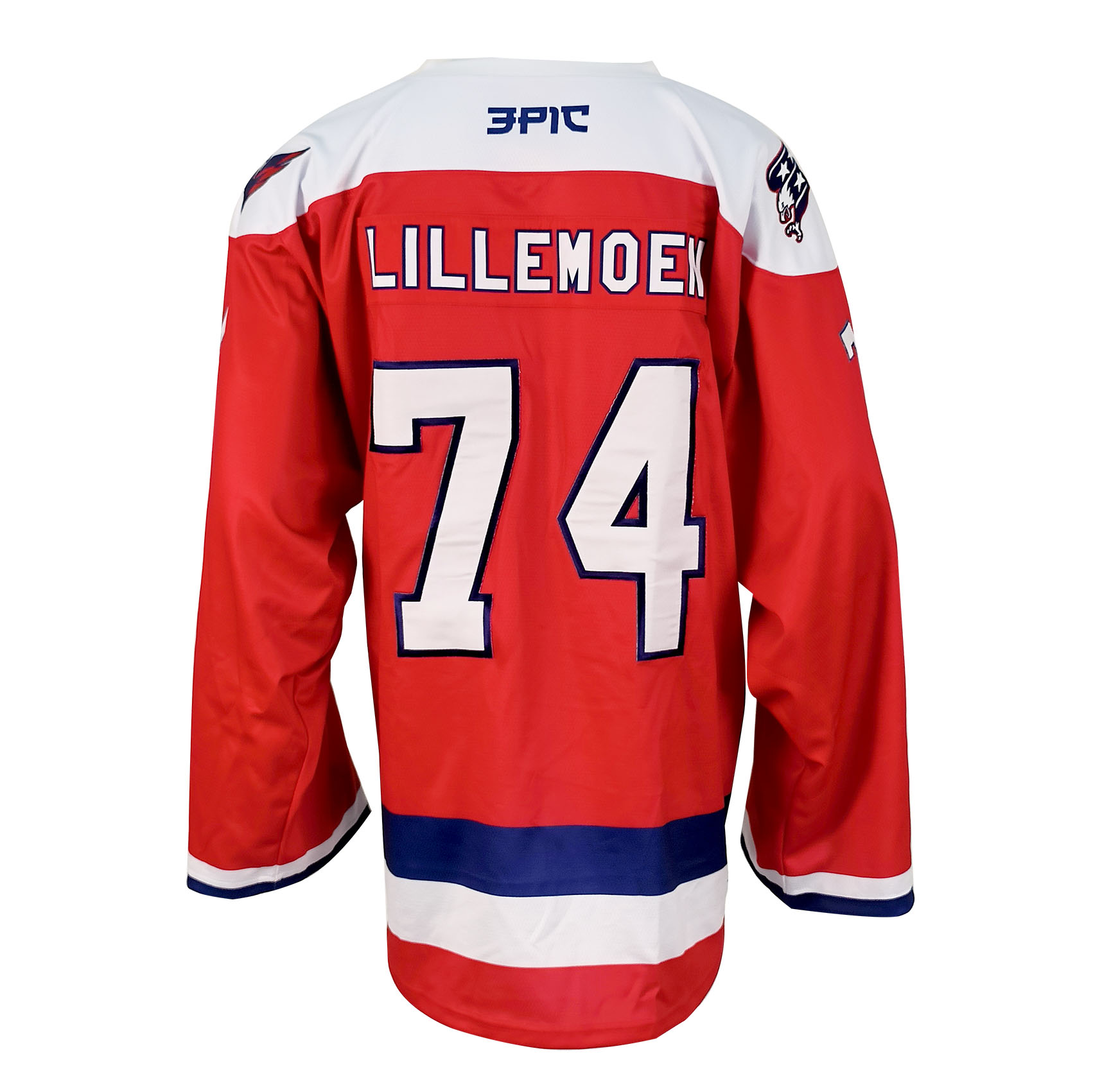 Custom Retro American Style Lace-Up V-Neck Ice Hockey Jersey