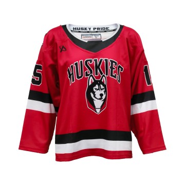 Husky V-Neck Custom Sublimated Ice Hockey Jersey – Osaka Bold Team Spirit Design