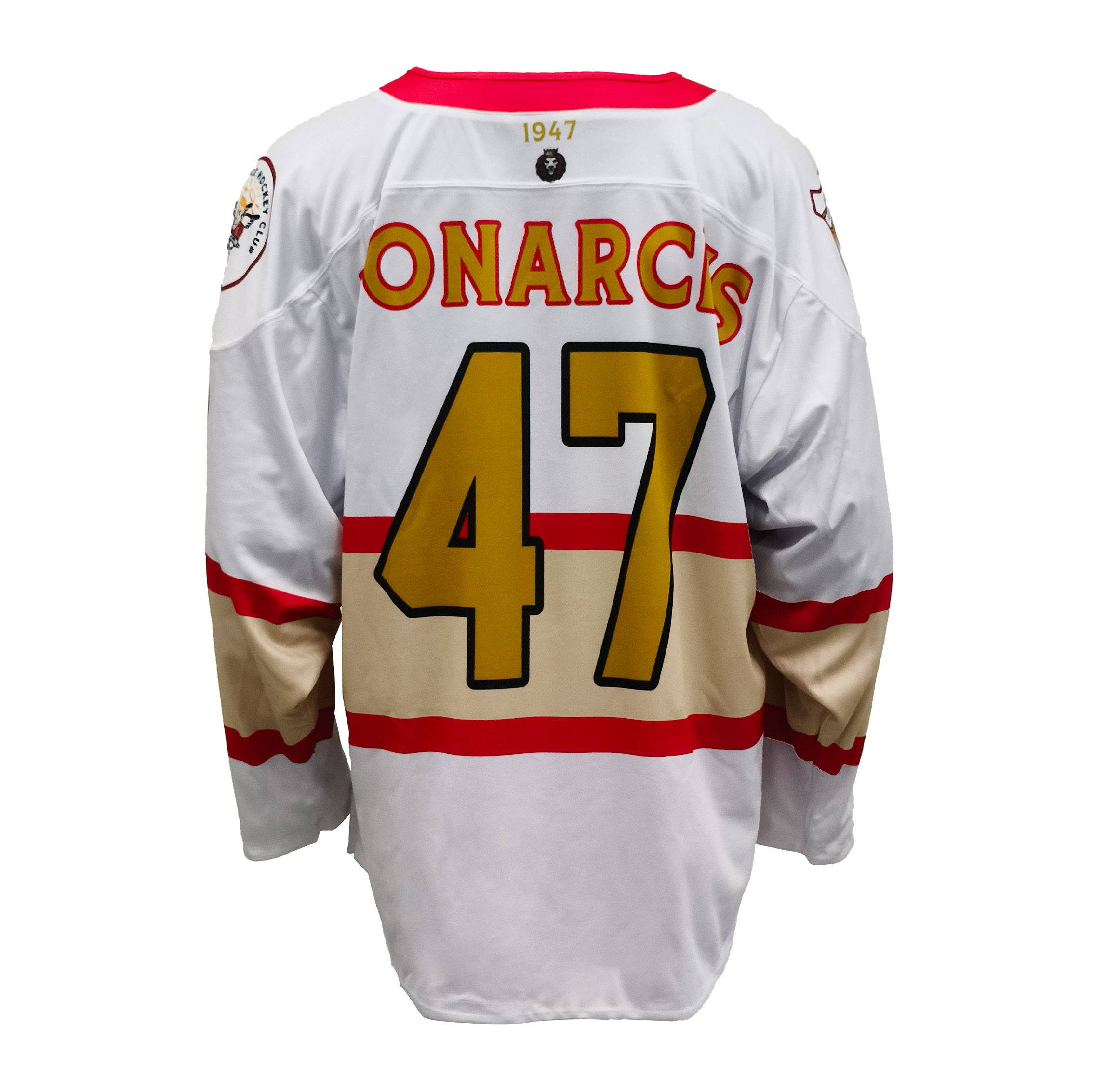 Monarchs Reversible Hockey Jersey Custom Sublimated Hockey Uniform | Dual-Sided Game-Day Design | Crown Edition Performance Jersey