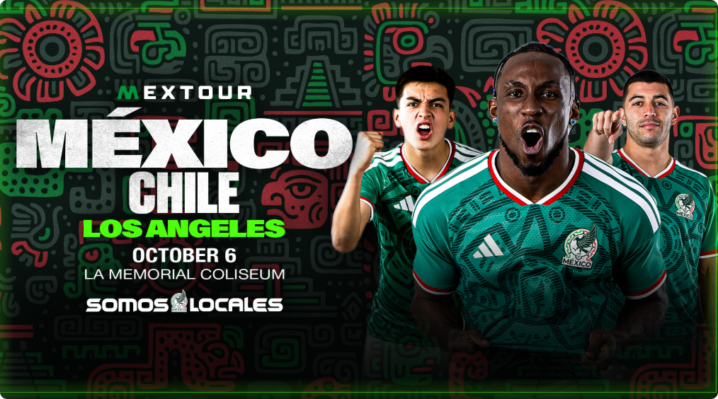 Mexico vs Chile at LA Coliseum: MexTour Returns to Los Angeles 2026