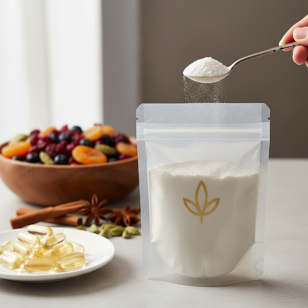 Vegan Gelatin Powder For Halal And Kosher Supplements