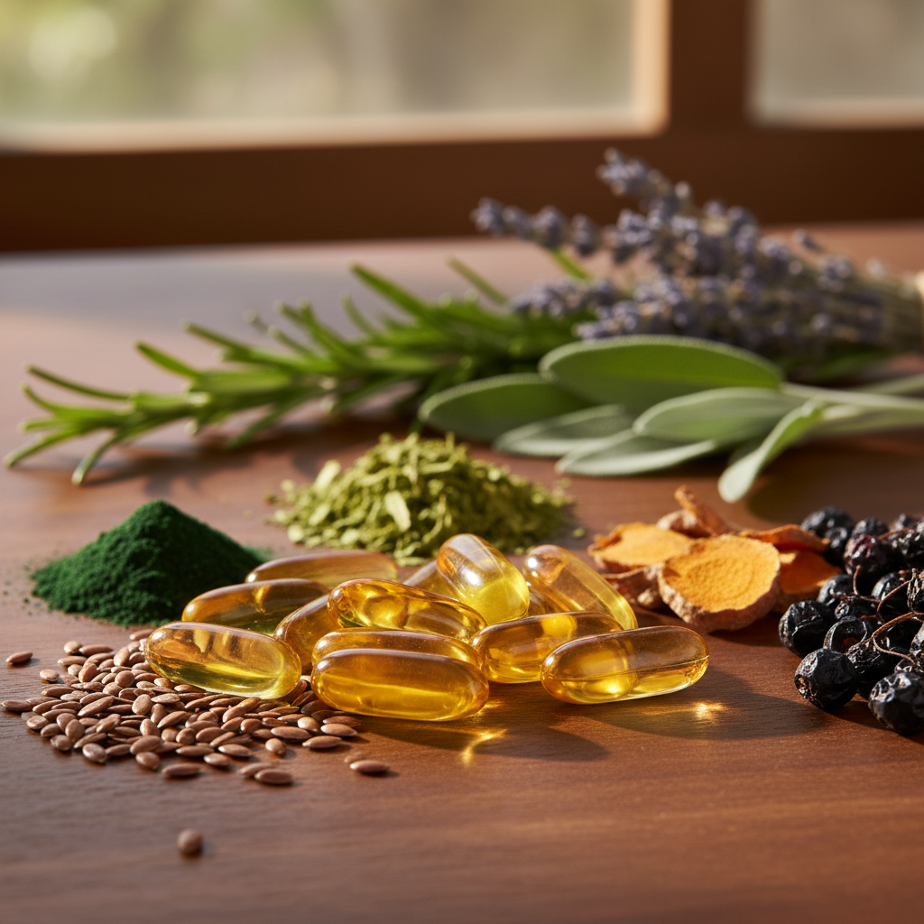 Flaxseed Oil Vegan Softgel For Holistic Herbal Formulations