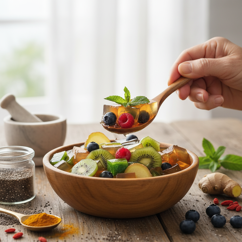 Organic Gelatin Vegan For Senior Health And Vitality