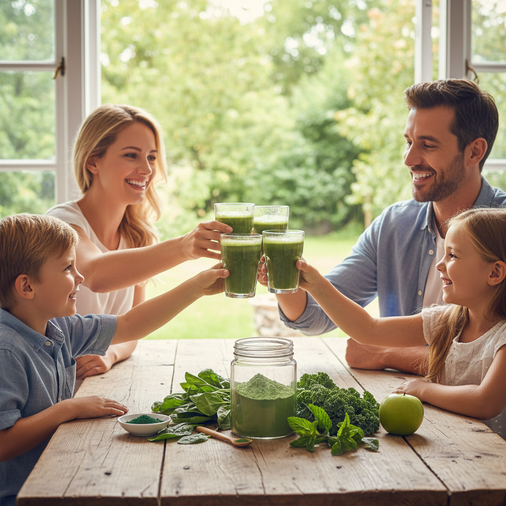 Greens Dietary Supplement For Daily Family Wellness