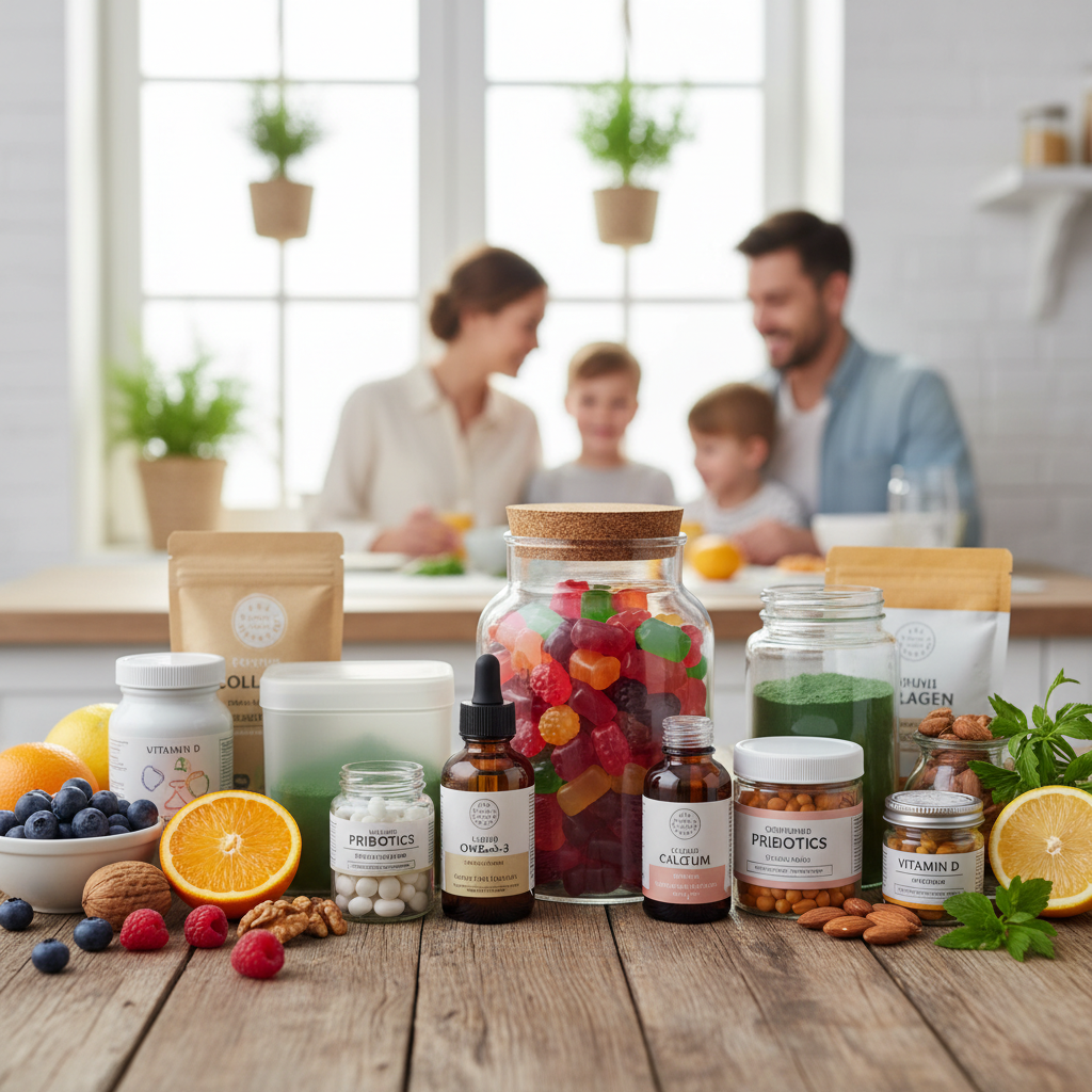 Medical Food Supplements For Daily Family Wellness