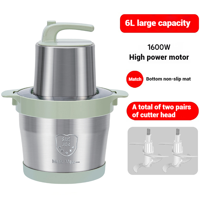 MG-1606 6L Meat Grinder - 1600W, ABS ...