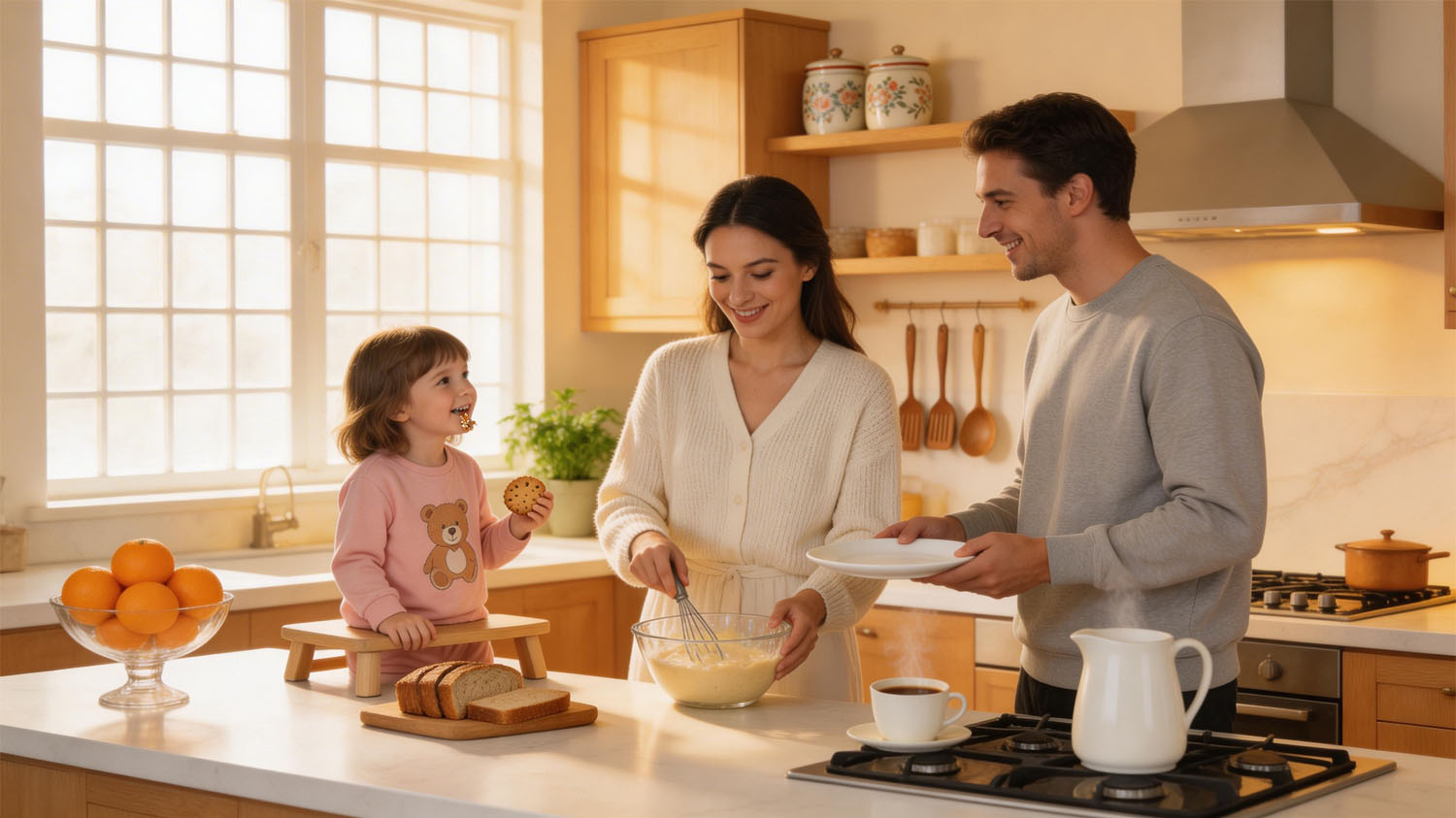 Modern kitchen appliances