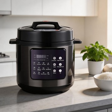 Electric Pressure Cooker Stainless Steel Inner Pot 6L Multifunction for Home Use Smart and Digital