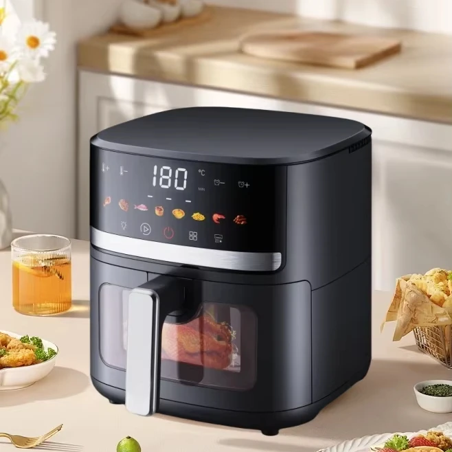 5.5L Touch Screen Digital Air Fryer -...