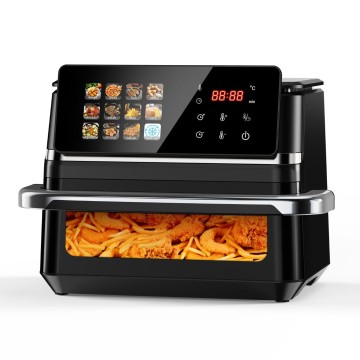 10L Digital Air Fryer | iPad Color Screen | 12 Preset Menus | Single Large Drawer | Model BW-IP8020D | Apexdura OEM/ODM