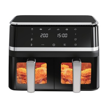 9L Digital Air Fryer Series | Dual Basket | iPad Style Display | BW-8017D / BW-8018D / BW-8019D | Apexdura OEM/ODM