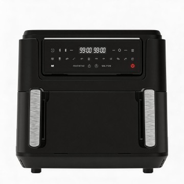 10.5L Dual Basket Air Fryer with Transparent Lid Model KDF-5513D