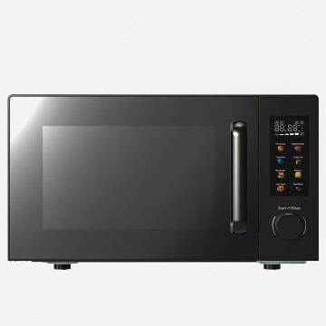20L Microwave Oven Electronic Control Single Knob Color Film 700W OEM ODM