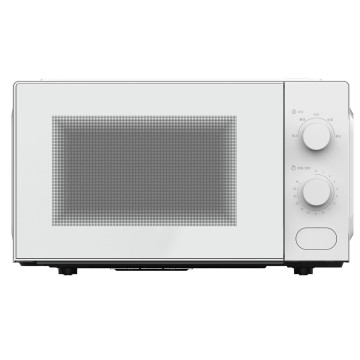 20L Microwave Oven Mechanical Dual Knob 700W Output 360 Turntable