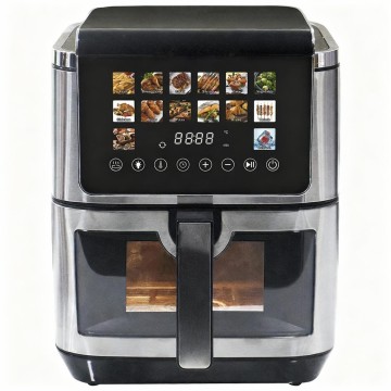 9L Digital Air Fryer 1800W Teflon Non Stick Coating Digital Timer OEM ODM