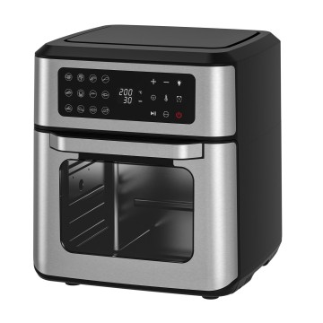 12L Air Fryer Oven with Transparent Lid | LED Touch Screen | KDF-707 / 707D / 701DB / 701D | Apexdura OEM/ODM
