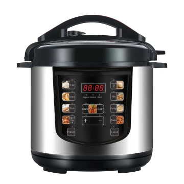 Electric Pressure Cooker – 5L/6L 900W/1000W Digital Control Stainless Steel 110-240V