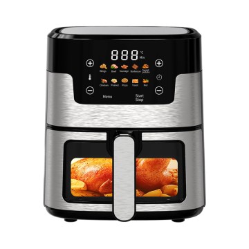 4.5L Digital Air Fryer Stainless Steel Heating Tube 1350W Microcomputer Control OEM ODM