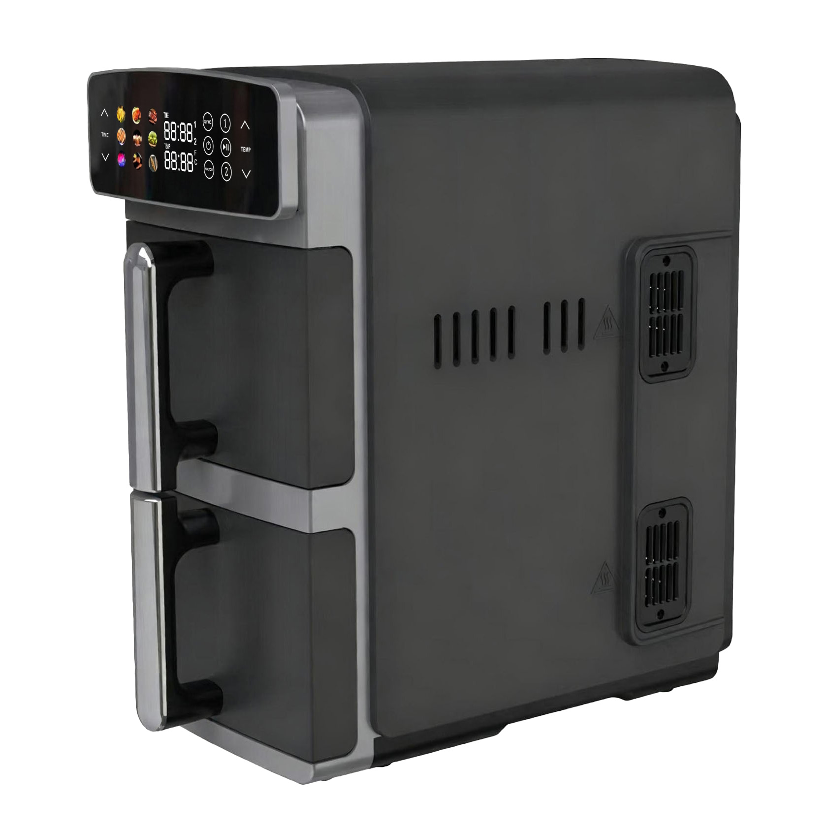 双层空气炸锅 5.5L + 5.5L D...