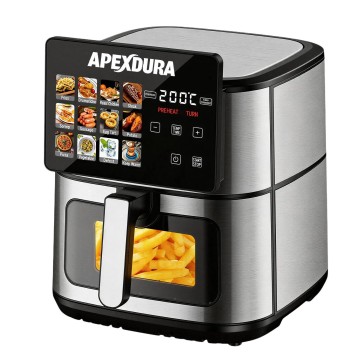 Digital Air Fryer Oven 12L 1700W Touch Screen 12 Preset Menus OEM ODM