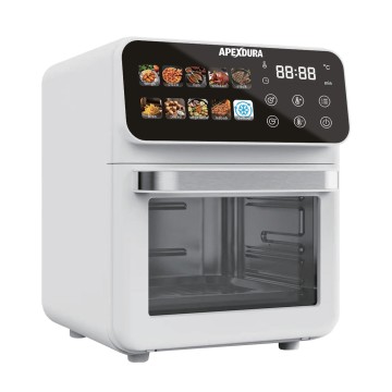 Digital Air Fryer 10L 1350W Touch Screen with Window 10 Preset Menus