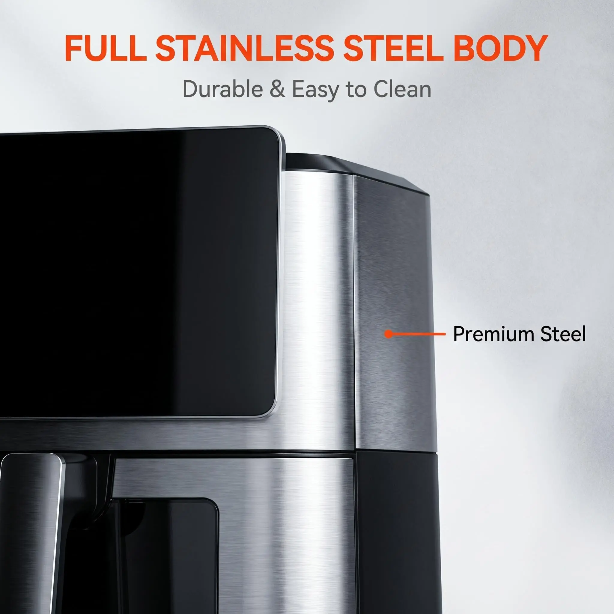 RA811DSV 双加热空气炸锅 – 8升...