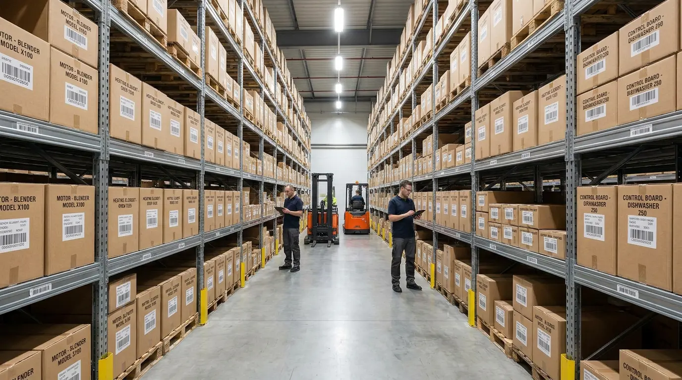 Sécurité de la chaîne d'approvisionnement B2B : Nous garantissons la disponibilité et l'expédition rapide des pièces fonctionnelles critiques pendant au moins 10 ans.