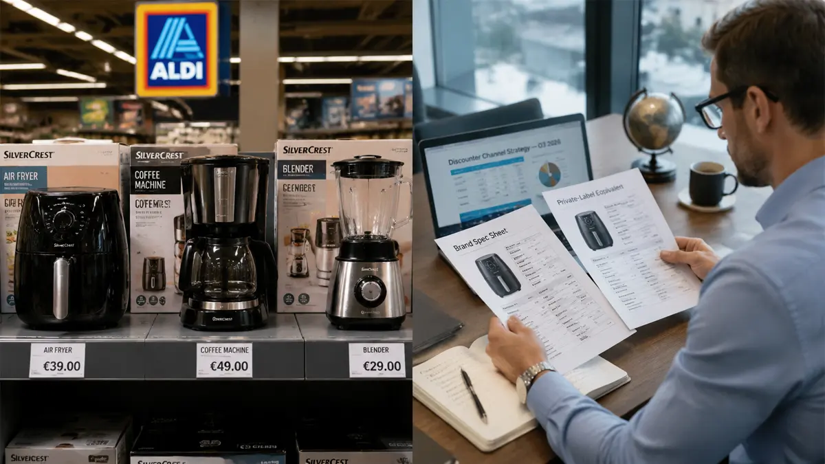 Aldi、Lidl 和自有品牌：折扣零售如何重塑廚房電器 B2B 市場