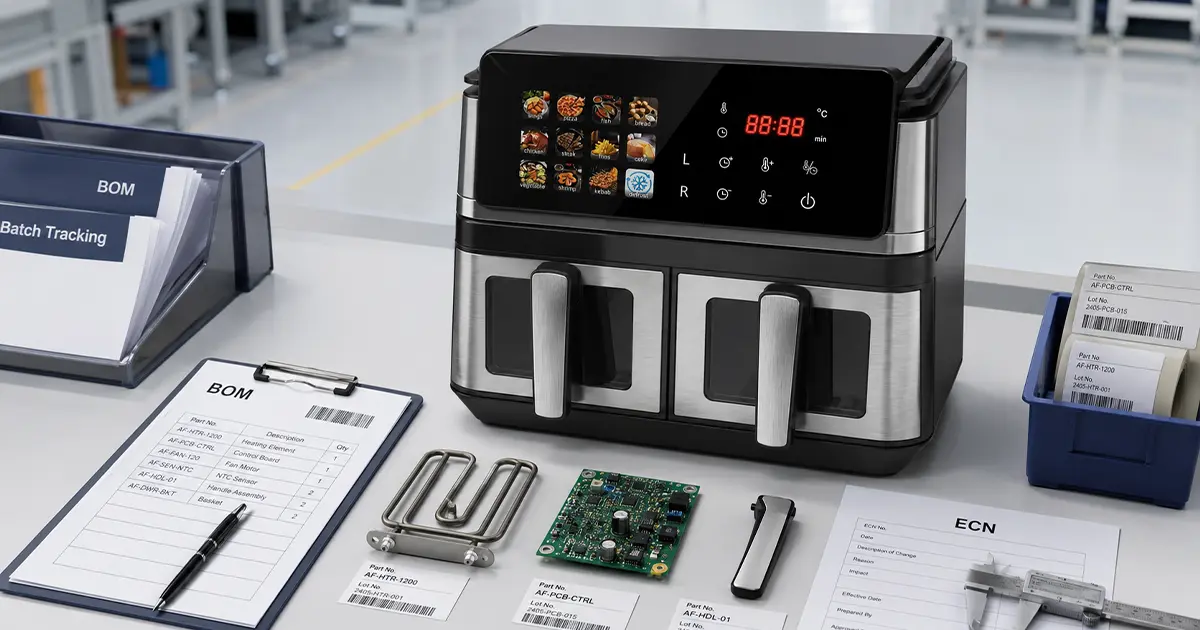 Component Traceability in Kitchen Appliance OEM Production