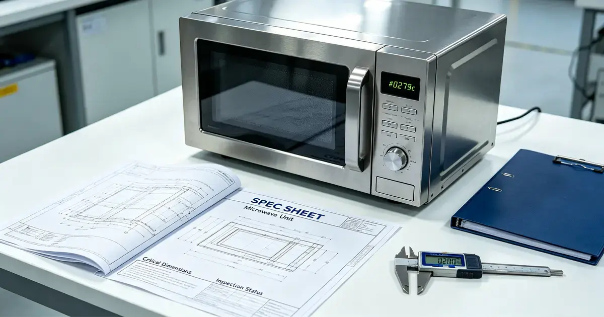Microwave Oven B2B Sourcing Guide: What European Buyers Need to Know in 2026