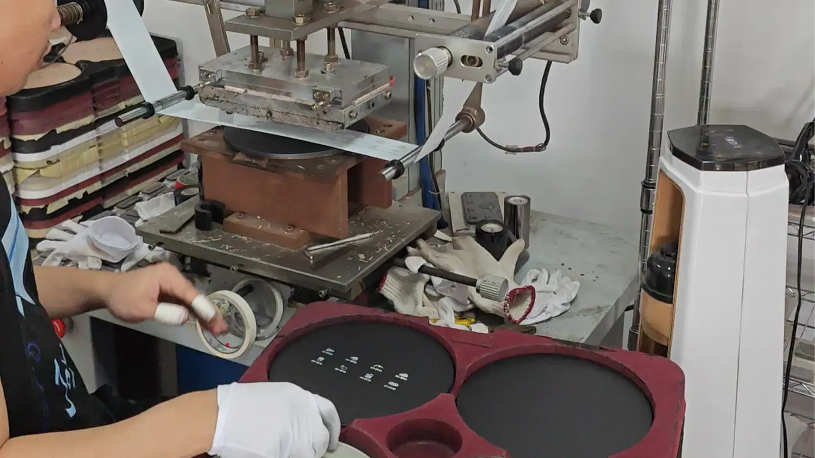 Inside APEXDURA's Silk Screen Printing Workshop for Custom Logos, Icons and Labels
