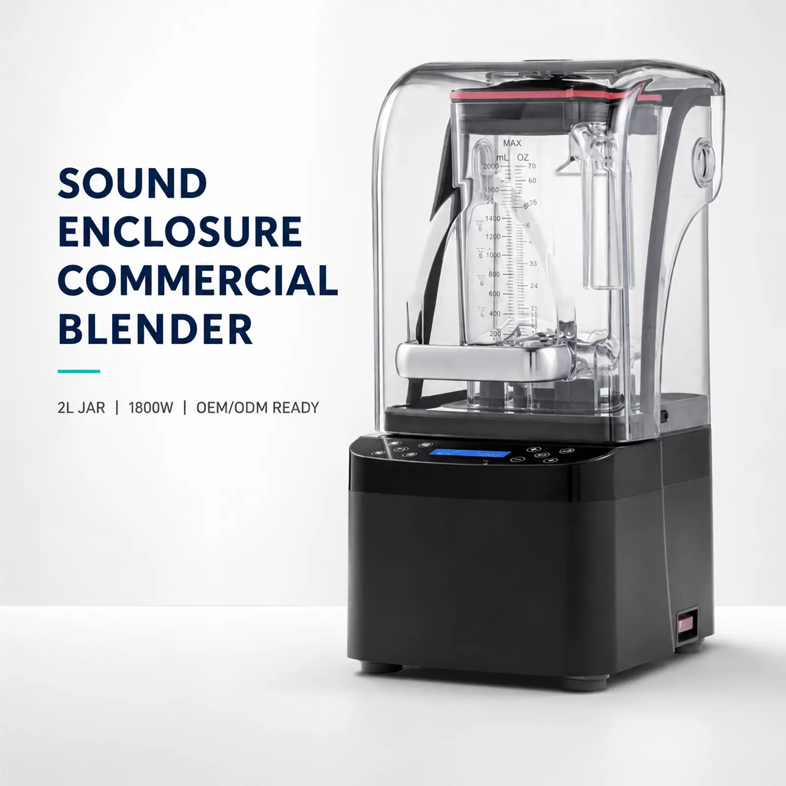 Commercial Quiet Blender LY-8007 2L 1...