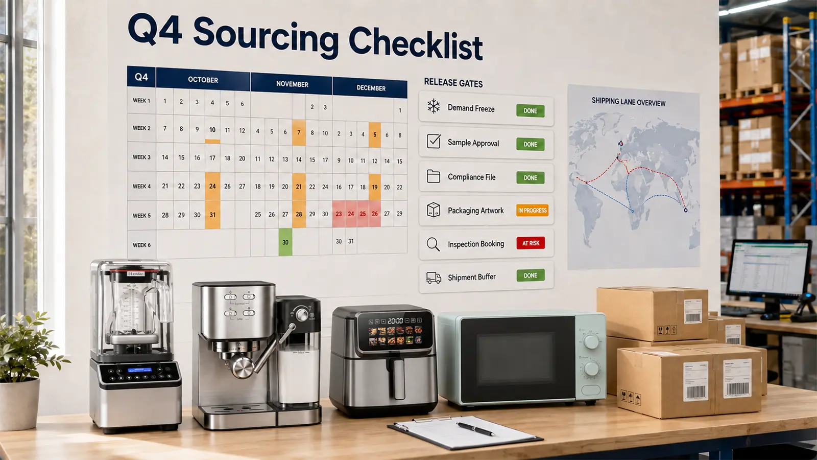 Complete Q4 Kitchen Appliance Sourcing Checklist for European Importers