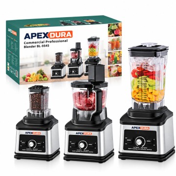 BL-9545 8-in-1 Commercial Blender and Multifunctional Food Processor, 2.0L