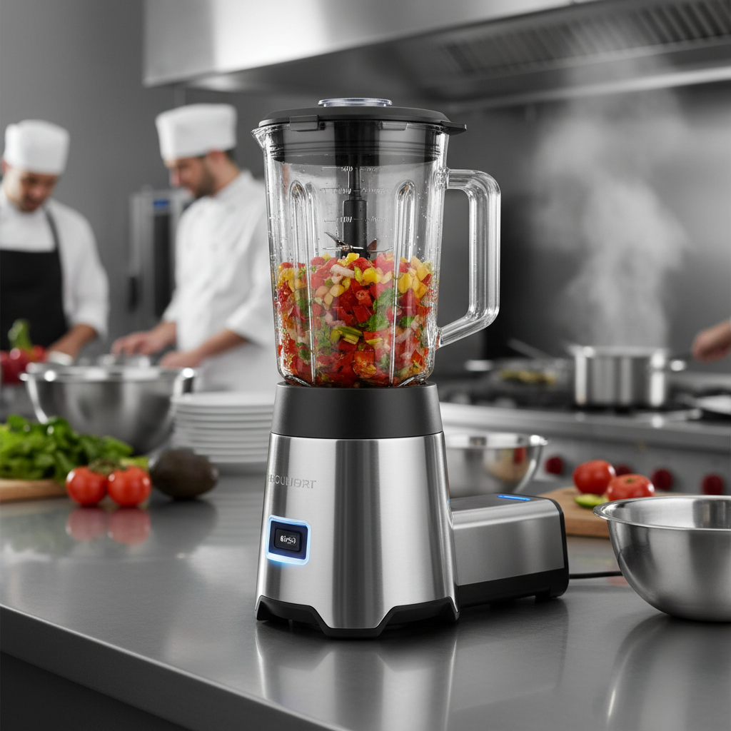 Cordless Blender For Restaurant Pre-Processing