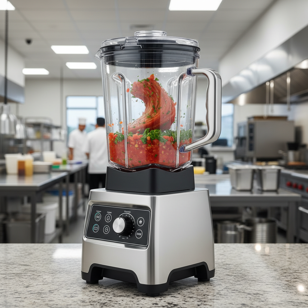 Food Blender For Restaurant Pre-Processing