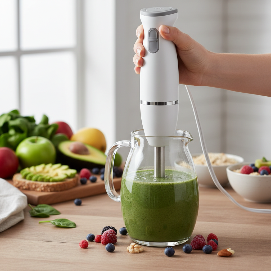 Immersion Blender For Healthy Diet Enthusiasts