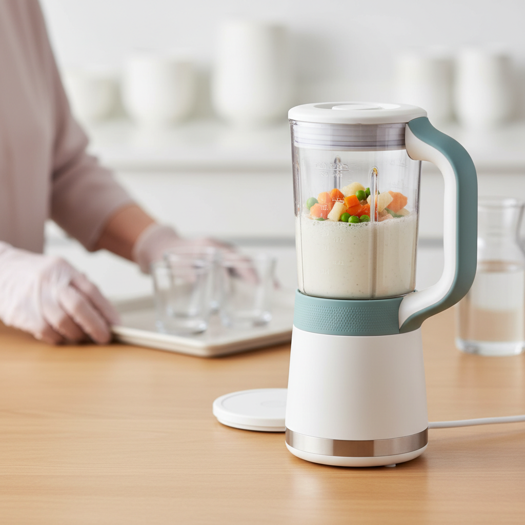 Cordless Blender For Elderly Nursing Homes